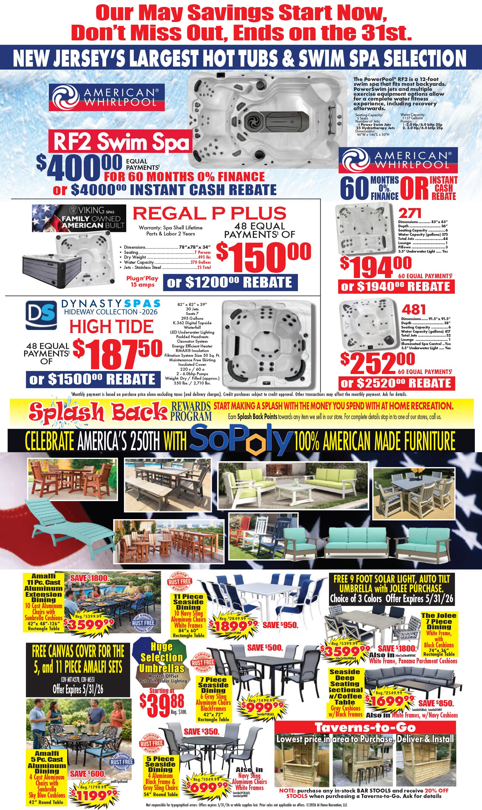 Spring Sale
